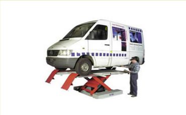 commercial ATEX compliant pneumatic vehicle lift
